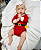 Bebê Reborn Menina Saskia 52 Cm Olhos Abertos Corpo Vinil Siliconado Lindo Presente de Natal - Imagem 4