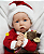 Bebê Reborn Menina Saskia 52 Cm Olhos Abertos Corpo Vinil Siliconado Lindo Presente de Natal - Imagem 2