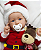 Bebê Reborn Menina Saskia 52 Cm Olhos Abertos Corpo Vinil Siliconado Lindo Presente de Natal - Imagem 1