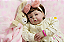 Boneca Bebê Reborn Menina Luca 47 Cm Olhos Abertos Princesa Realista Um Verdadeiro Presente - Imagem 2