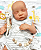 Bebê Reborn Menino Levi 48 Cm Olhos Fechados Bebê Super Realista Acompanha Um Lindo Enxoval - Imagem 4