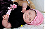 Bebê Reborn Menina Coco Malu 48 Cm Olhos Abertos Parece De Verdade Uma Fofura Acompanha Enxoval - Imagem 4