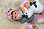 Bebê Reborn Menina Coco Malu 48 Cm Olhos Abertos Linda Um Verdadeiro Presente Super Promoção - Imagem 2