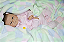 Bebê Reborn Menina Coco Malu 48 Cm Olhos Abertos Bebê Realista Acompanha Chupeta E Lindo Enxoval - Imagem 2