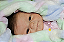 Bebê Reborn Menina Coco Malu 48 Cm Olhos Abertos Bebê Realista Acompanha Chupeta E Lindo Enxoval - Imagem 1