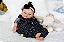 Boneca Bebê Reborn Menina Coco Malu 48 Cm Olhos Abertos Super Realista Recém Nascida Promoção - Imagem 3