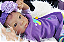 Bebê Reborn Menina Eleanor 50 Cm Olhos Abertos Bebê Morena Super Realista Com Lindo Enxoval - Imagem 4