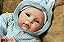 Bebê Reborn Menino Honey 51 Cm Olhos Abertos Com Detalhes Reais De Um Bebezinho De Verdade - Imagem 3