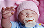 Bebê Reborn Menino Londyn 51 Cm Olhos Abertos Detalhes Reais De Um Bebê De Verdade Promoção - Imagem 1