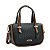 Bolsa feminina - Alça de mão - Duo color - Preto - Chenson 3484391 - Imagem 1