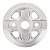 COROA SM BIKES  X-MAN GUARD SPROCKET 25 DENTES POLIDA - Imagem 1