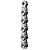 CORRENTE KMC HALF LINK HL1 WIDE 100 ELOS PRATA - Imagem 8