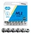 CORRENTE KMC HALF LINK HL1 WIDE 100 ELOS PRATA - Imagem 6