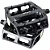 PEDAL PLATAFORMA ODYSSEY TRAILMIX PRETO ALUMINIO - Imagem 3