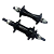 CUBO TRASEIRO K7 E DIANTEIRO GTA BMX RHD PRETO 9 DENTES EIXO 10MM - Imagem 1