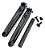 DOAÇÃO - Pedivela 3 Peças BMX GTA 170mm Preto - Imagem 1