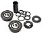 MOVIMENTO CENTRAL 50MM COM ROLAMENTO MID 19MM MARCA KHE - Imagem 1