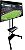 Pedestal para TV compacto movel com bandeja de apoio-PBC1800 - Imagem 2