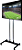 Pedestal para TV com roda sem bandeja de apoio-PER1800 - Imagem 2