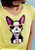 T-shirt Infantil Verde Aloe Gel Decote V Cachorro Star - Imagem 1