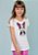 T-shirt Infantil Off-White Decote V Cachorro Star - Imagem 1