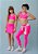 Legging Infantil Pink Neon - Imagem 3