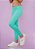 Legging Infantil Verde Sereia - Imagem 1