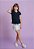 Shorts Saia Infantil Off White Com Rabiscos Preto - Imagem 3