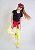 Legging Infantil Amarelo Neon Com Brilho Transparente - Imagem 3
