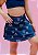 Shorts Saia Infantil Marinho Estampa de Urso - Imagem 1