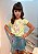 T-shirt Infantil Manga Curta Borboleta - Imagem 2