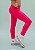 Legging Infantil de Couro Rosa Pink - Imagem 1