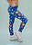 Legging Infantil Azul Estampa Estrela - Imagem 1