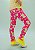 Legging Infantil Lilás Estampa Coração - Imagem 1