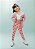 Legging Infantil Rosa Estampa Cereja - Imagem 2