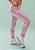 Legging Infantil Rosê Brilhante - Imagem 1
