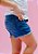 Short Jeans Infantil Estampa Estrelas - Imagem 1