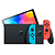 Nintendo Switch Oled Azul e Vermelho Neon - Imagem 1