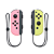 Controle Joy-Con Nintendo Switch Rosa e Amarelo - Imagem 1