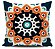 Conjunto 3 Almofadas Decorativas 45x45 com enchimento Mandala - ALMAND001 - Imagem 2