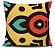 Conjunto 3 Almofadas Decorativas 45x45 com enchimento Mandala - ALMAND005 - Imagem 4