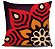 Conjunto 3 Almofadas Decorativas 45x45 com enchimento Mandala - ALMAND006 - Imagem 4