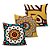 Conjunto 3 Almofadas Decorativas 45x45 com enchimento Mandala - ALMAND008 - Imagem 1