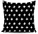 Conjunto 4 Almofadas Decorativas 45x45cm com enchimento Geometricas Black White - Imagem 5