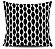 Conjunto 4 Almofadas Decorativas 45x45cm Geometricas Black White - Imagem 5