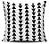 Conjunto 4 Almofadas Decorativas 45x45cm Geometricas Black White - Imagem 3