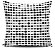 Conjunto 4 Almofadas Decorativas 45x45cm Geometricas Black White - Imagem 4