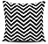Conjunto 4 Almofadas Decorativas 45x45cm Geometricas Black White - Imagem 5