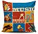 Conjunto 3 Almofadas Decorativas 45x45 com enchimento Musical Vintage - Imagem 2