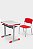 Conjunto Escolar Fnde Tamanho 04 – cor Vermelha - Imagem 2